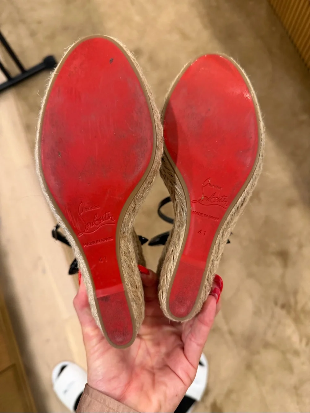Christian Louboutin Wedges 41